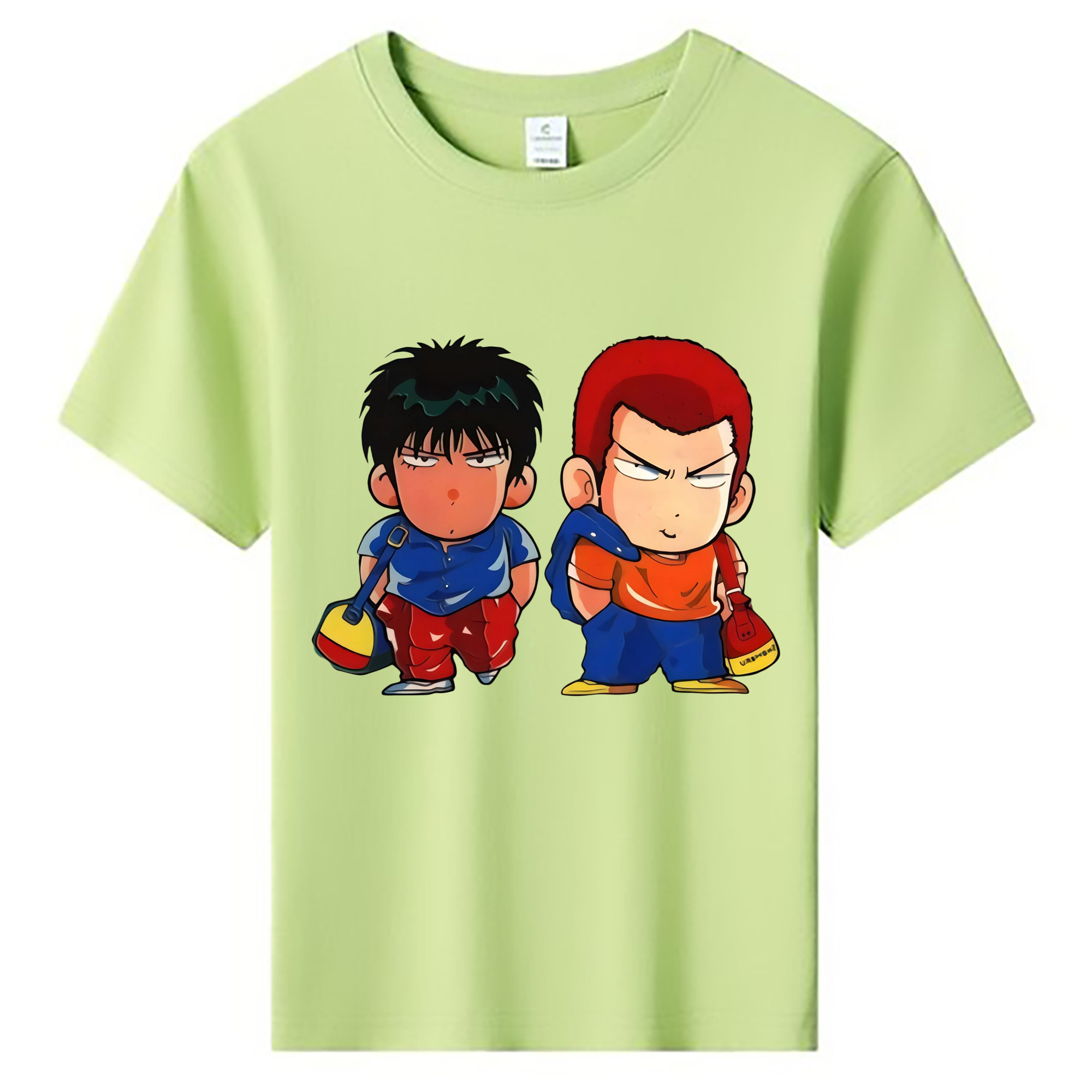 （画像用） SLAM DUNK／スラムダンク 綿100％キッズTシャツ（フロントプリント）